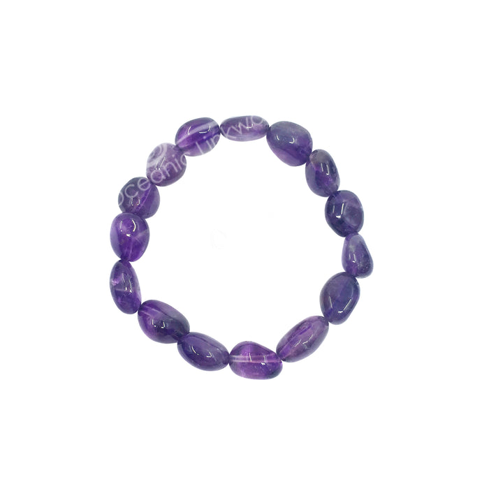 Tumbled Amethyst Bracelet