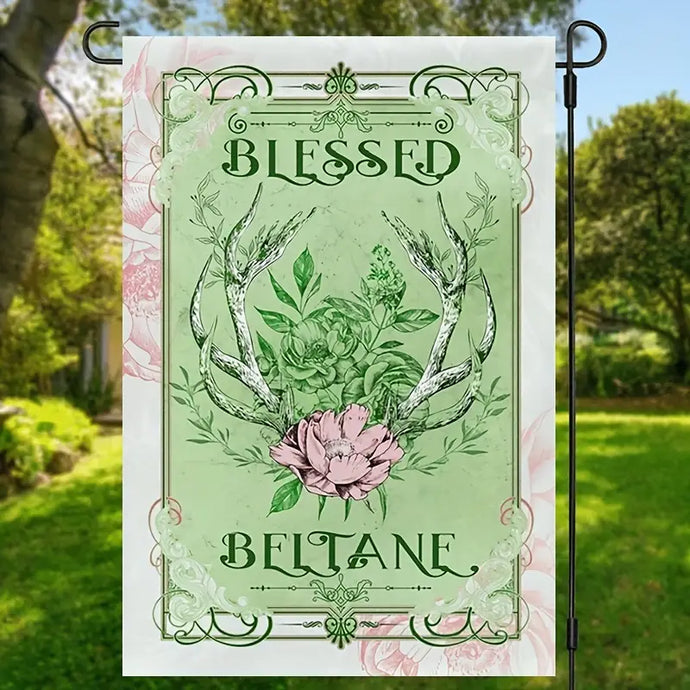 Beltane Garden Flag