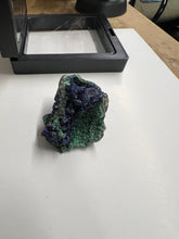 Azurite-Malachite Raw and In Frame (2)