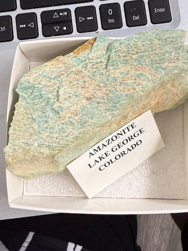 Amazonite, Raw