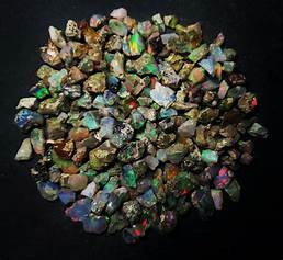 Ethiopian Opals, Raw