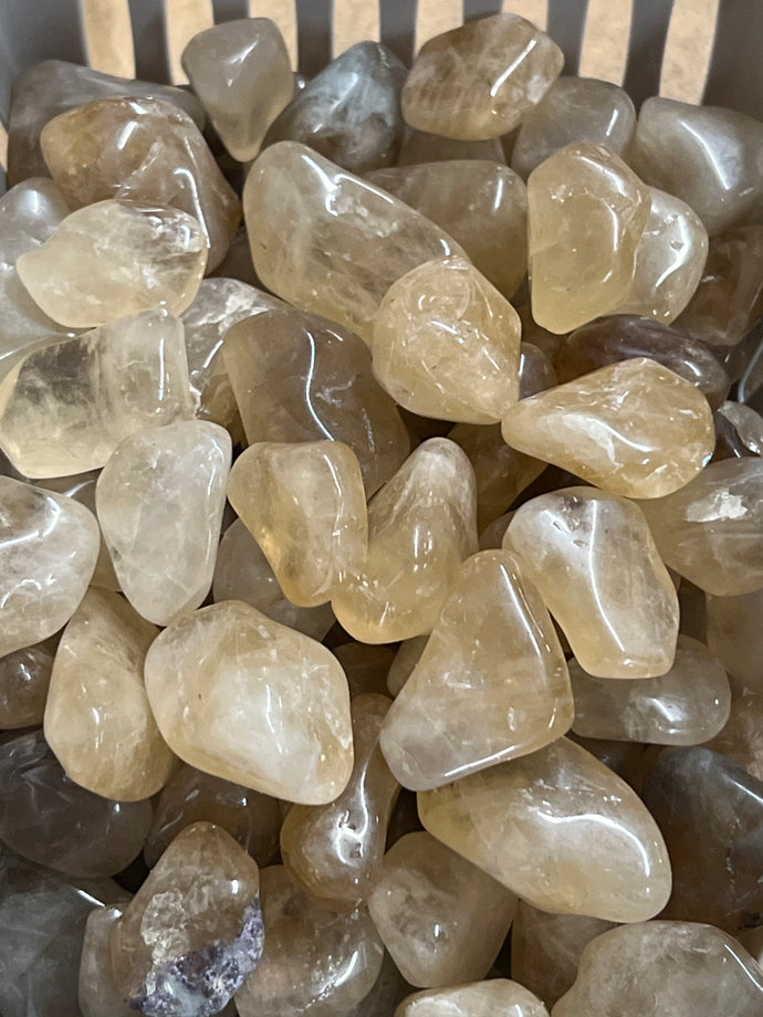 Citrine (Natural), Tumbled