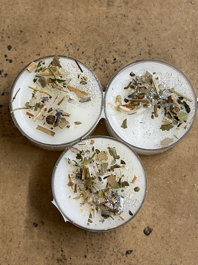 13 Herb Cleansing T-Light Candles
