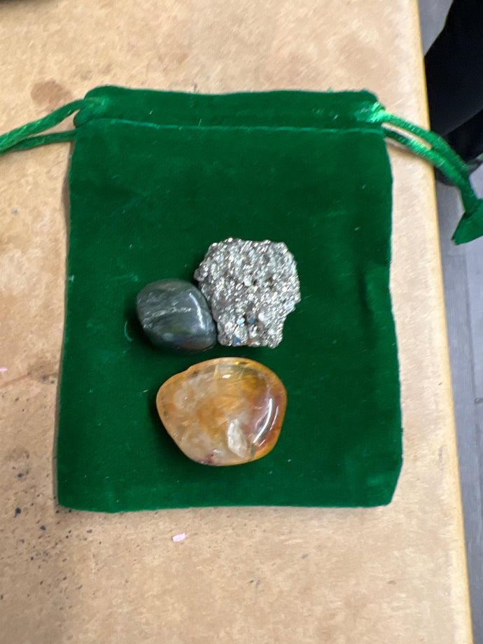 Prosperity Stone Bag