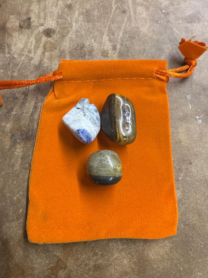 Road Opener Stone Bag