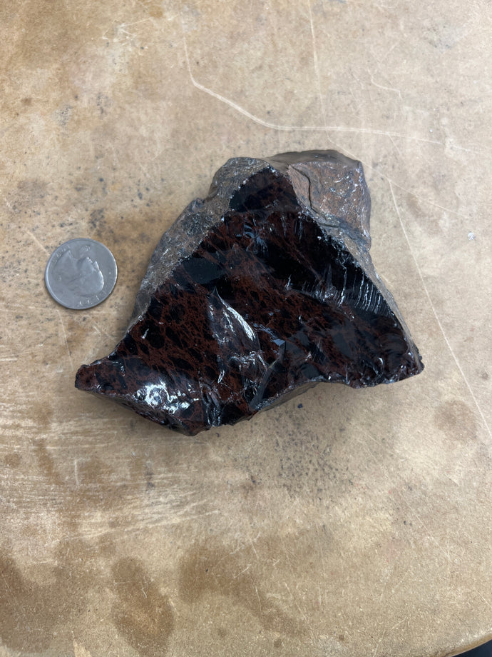 Mahogany Obsidian, Raw (1)