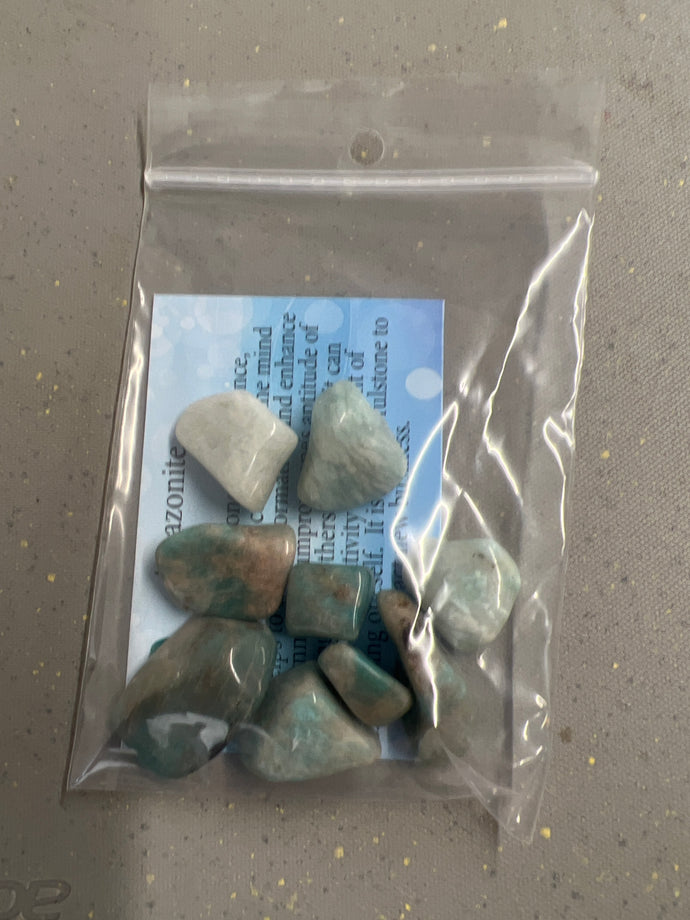 Amazonite, Small Bag (Approx. 1/2