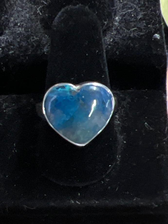 Shattuckite Ring Size 9