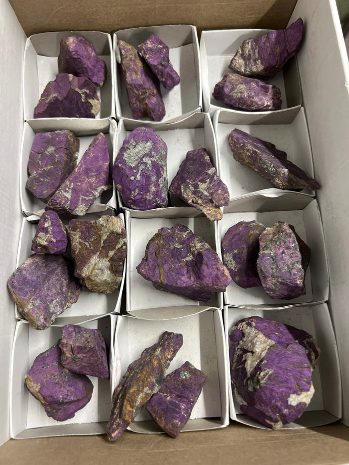 Purpurite, Raw