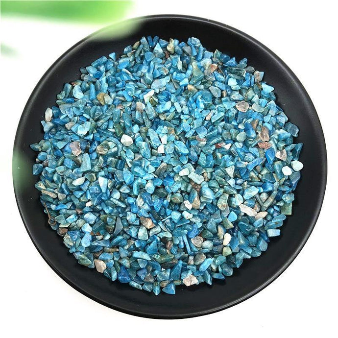 Blue Apatite, Chips (4 oz)