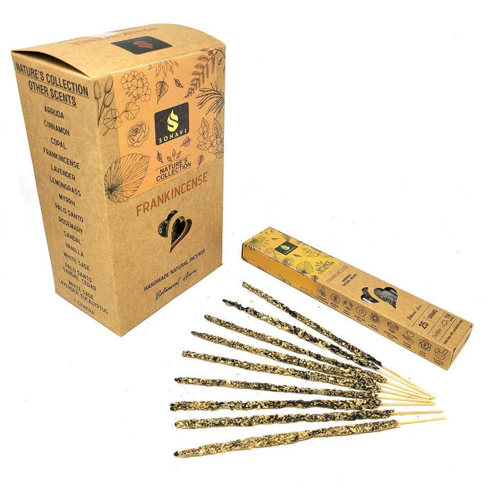 Sonavi All Natural Frankincense Incense Sticks 25 grams