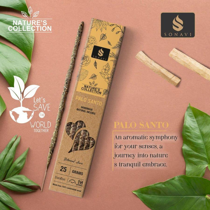 Sonavi All Natural Palo Santo Incense Sticks 25 grams