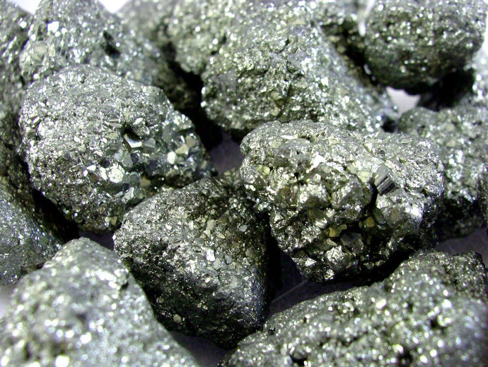Pyrite, Raw