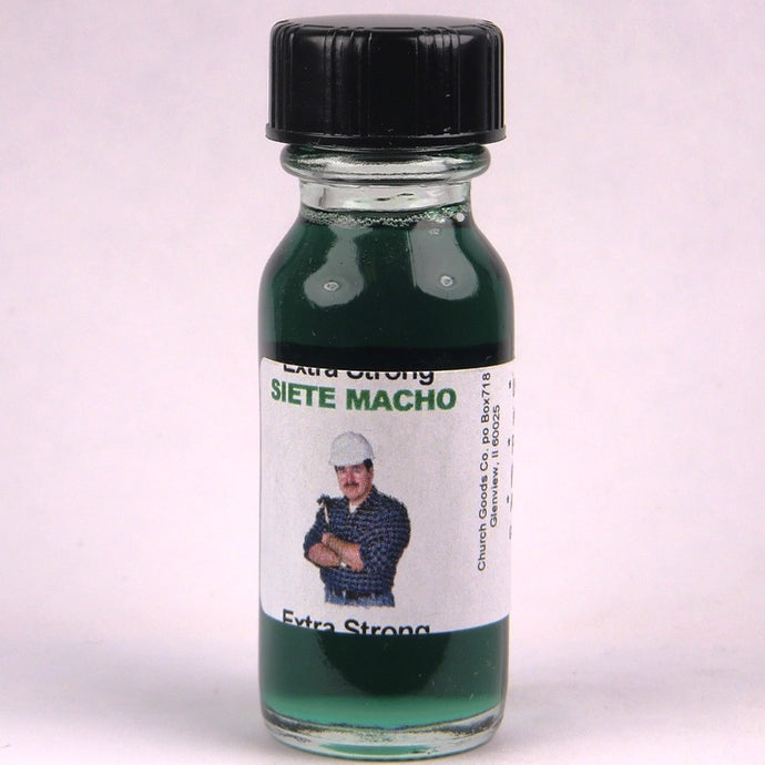 Siete Macho Spiritual Oil (Last Chance)