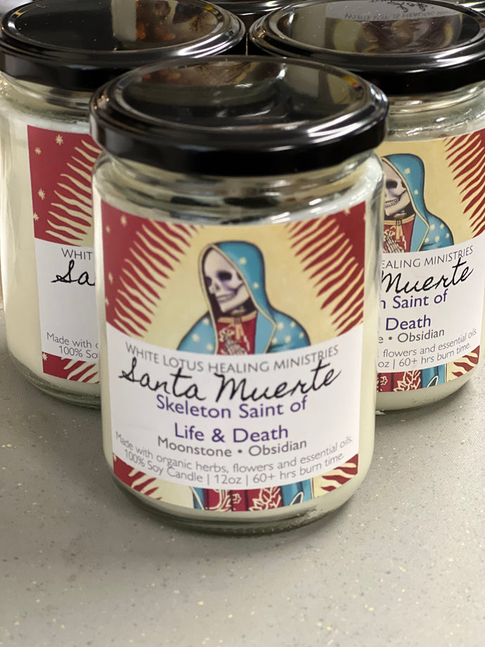 Santa Muerte Candle