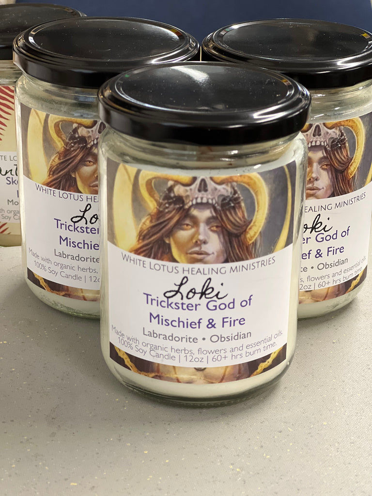 Loki Candle The Witch Depot