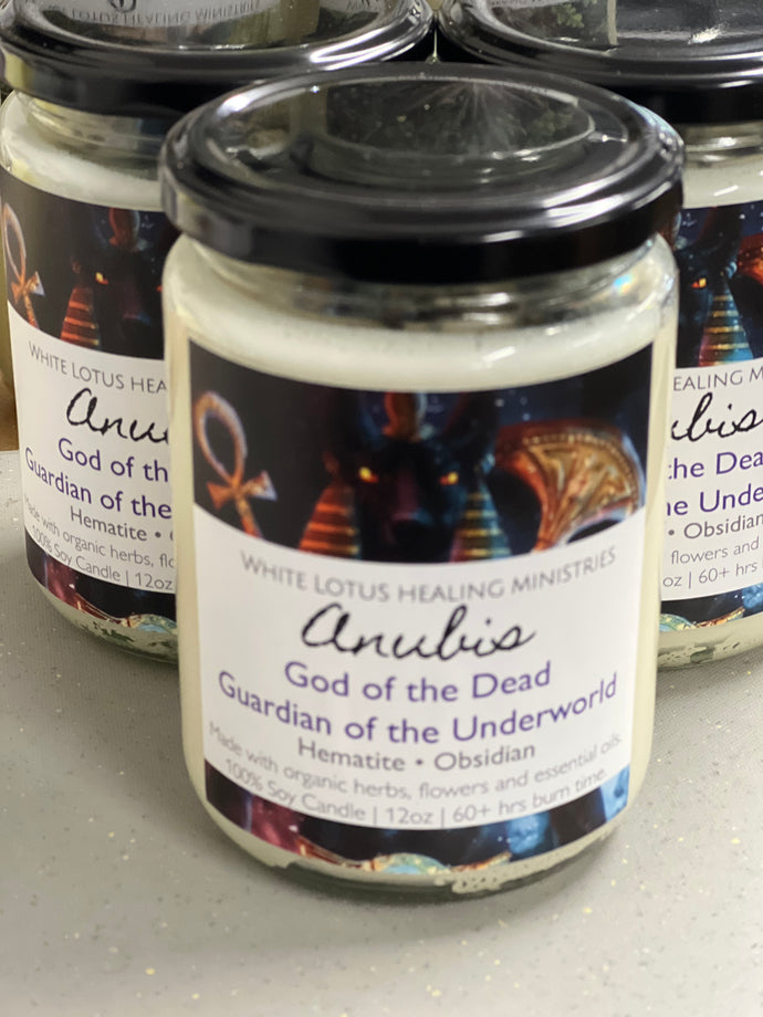 Anubis Candle