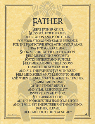 Great Father Spirit Prayer Page