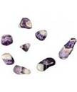 Chevron Amethyst, Tumbled