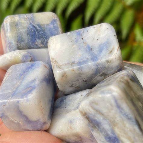 Afghanite, Tumbled
