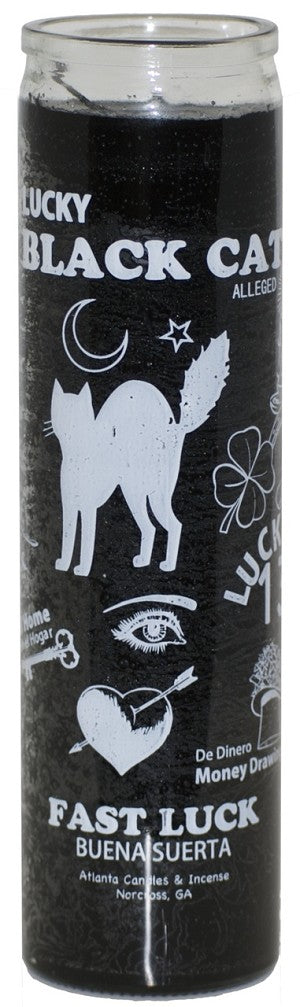 Black Cat (Black) 7 Day Candle