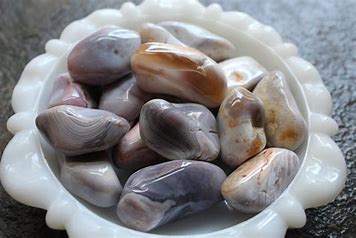 Botswana Agate, Tumbled