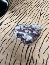 Pink Tourmaline (Rubellite), Tumbled Heart