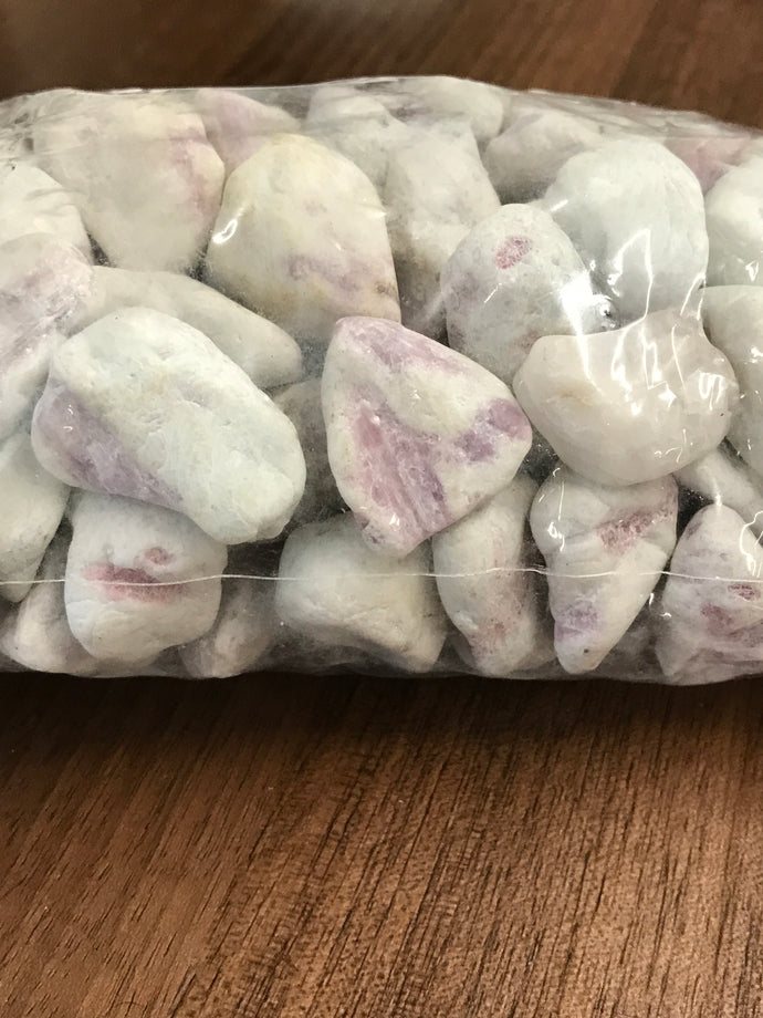 Pink Tourmaline (Rubellite), Tumbled