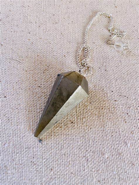 Pyrite Pendulum