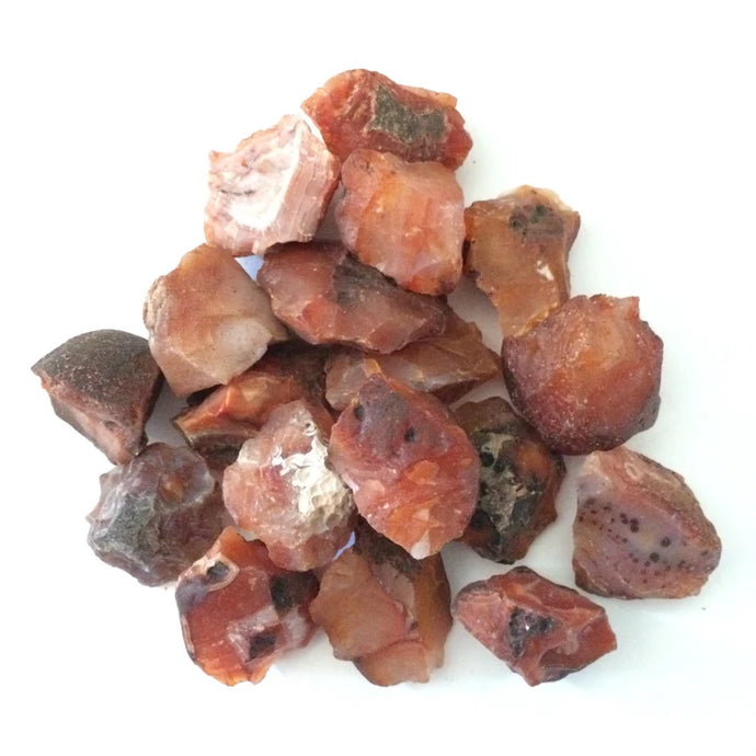 Carnelian, Raw