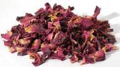 Red Rose Petals and Buds