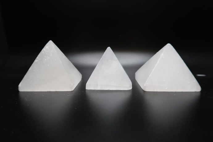 Satin Spar Pyramid