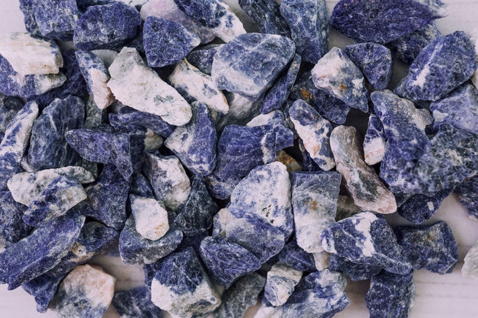 Sodalite, Tumbled