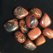 Mahogany Obsidian, Tumbled