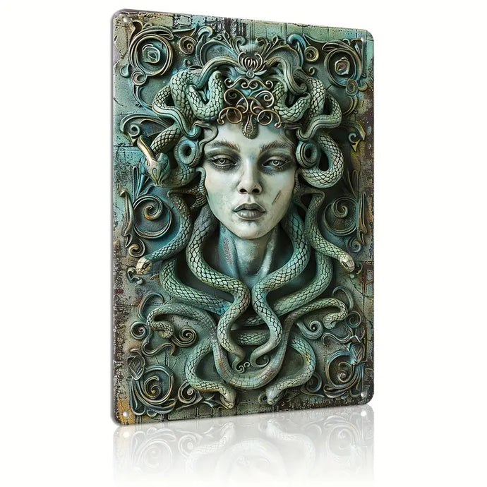 Medusa Vintage Metal Sign