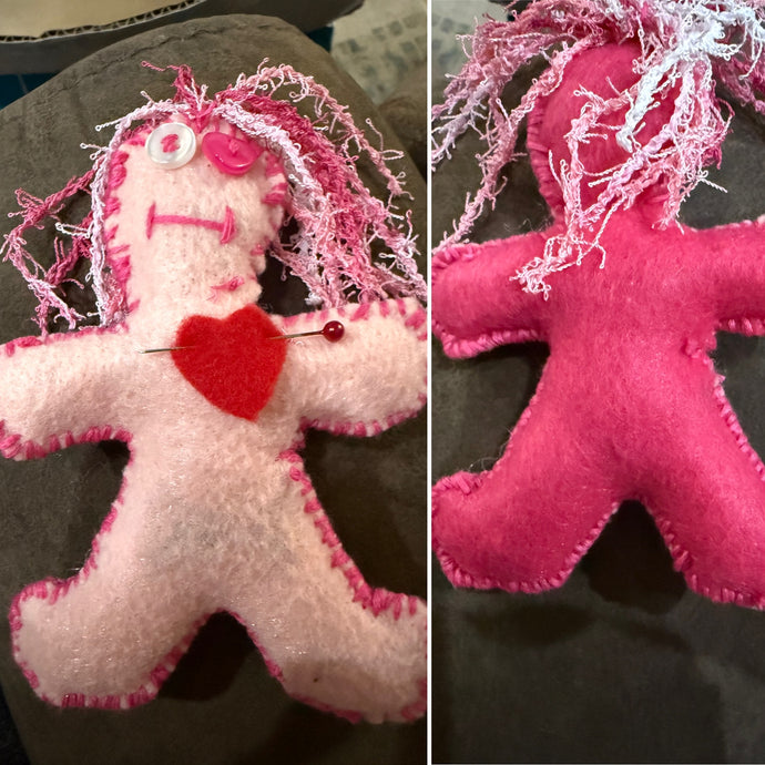 Poppet, Dolly, Voodoo Dolls (Prepared)