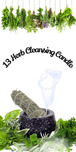 13 Herb Cleansing 7 Day Candle