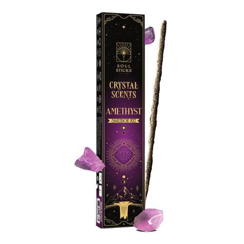 Amethyst Crystal Scents Smoke Kit