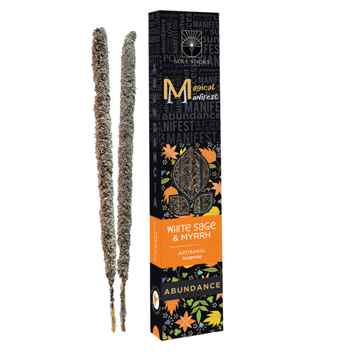 White Sage and Myrrh Artisanal Incense