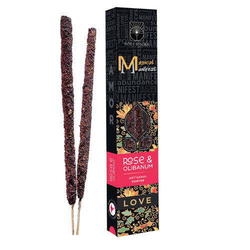 Rose and Olibanum Artisanal Incense