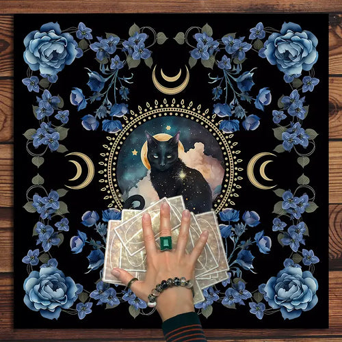 Mystical Cat Altar Cloth