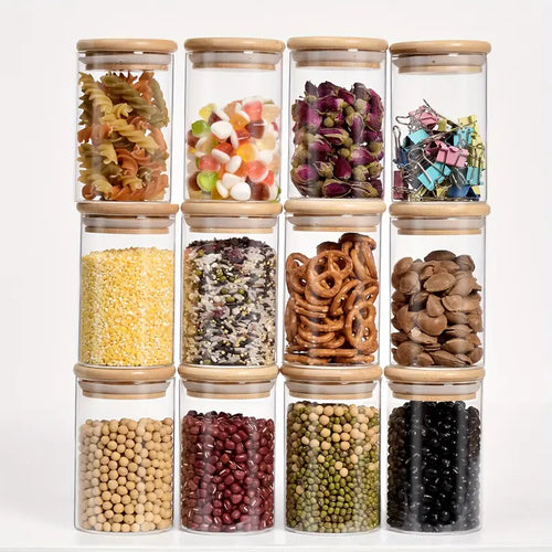 Glass Food Storage Jars