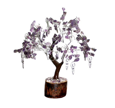 Amethyst Tree W/ Goddess Charms 7.5-8