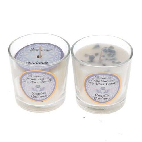 Guidance (Angelite and Frankincense) Soy Candle