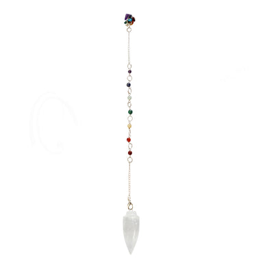 Chakra & Selenite Pendulum