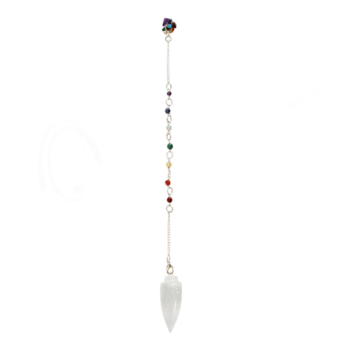 Chakra & Selenite Pendulum