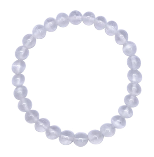Satin Spar Bracelet (6mm)