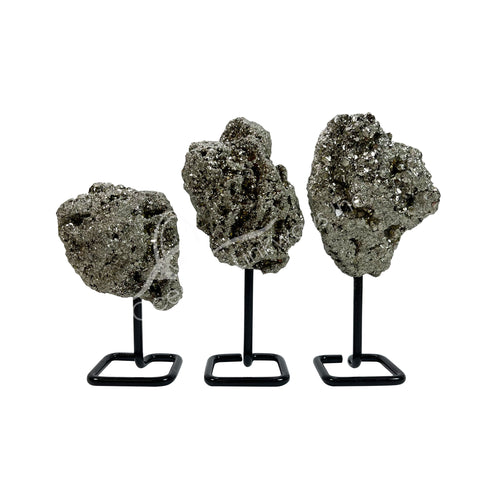 Pyrite on Stand, Raw