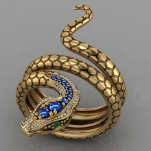 Wrapped Snake Ring