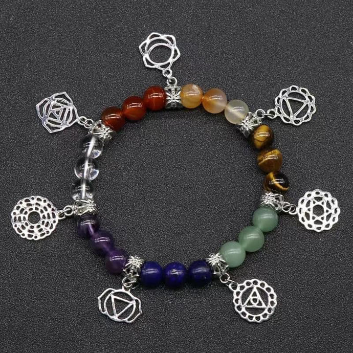 Chakra Bracelet W/Charms